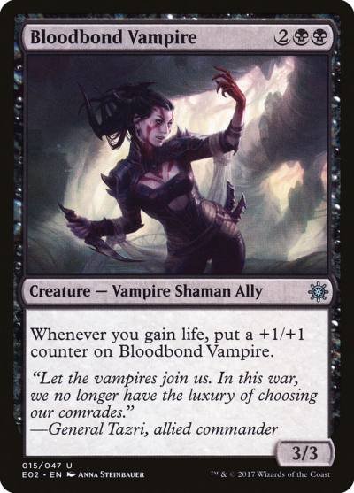 Bloodbond Vampire E02-15 Explorers of Ixalan Magic card