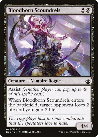 Bloodborn Scoundrels 45 Battlebond Magic card