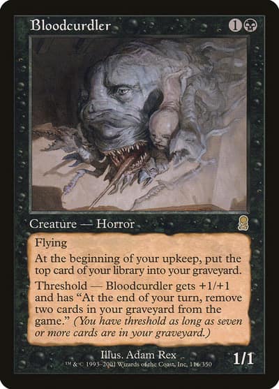 Bloodcurdler 116 Odyssey Magic card