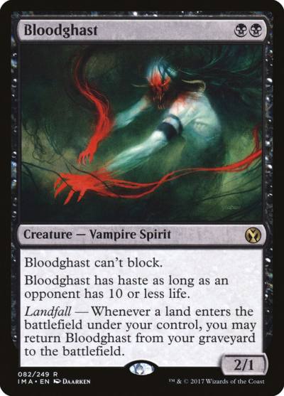 Bloodghast IMA-82 Iconic Masters Magic card