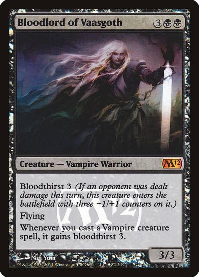 Bloodlord of Vaasgoth PM12-82STAR Magic 2012 Promos Magic card