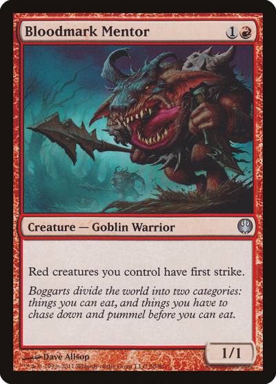 Bloodmark Mentor DDG-50 Duel Decks: Knights vs. Dragons Magic card