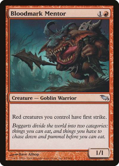 Bloodmark Mentor SHM-83 Shadowmoor Magic card
