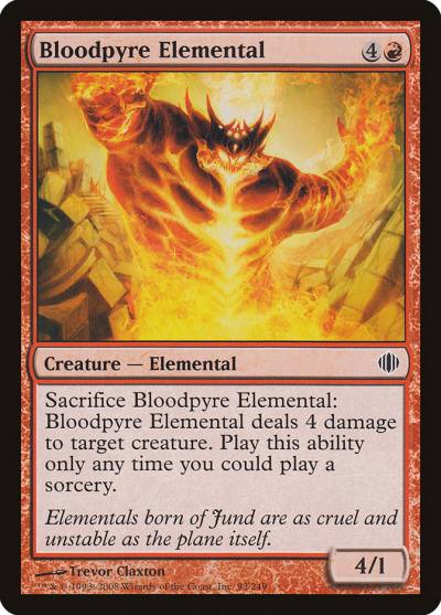 Bloodpyre Elemental ALA-93 Shards of Alara Magic card