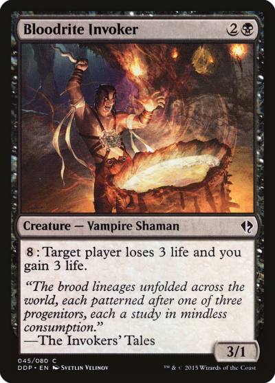 Bloodrite Invoker DDP-45 Duel Decks: Zendikar vs. Eldrazi Magic card