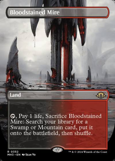 Bloodstained Mire MH3-352 Modern Horizons 3 Magic card