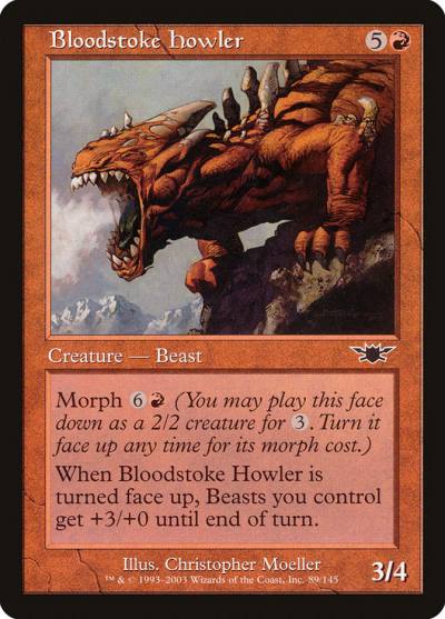 Bloodstoke Howler LGN-89 Legions Magic card
