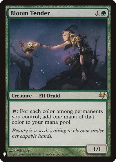 Bloom Tender PLST-EVE-66 The List Magic card