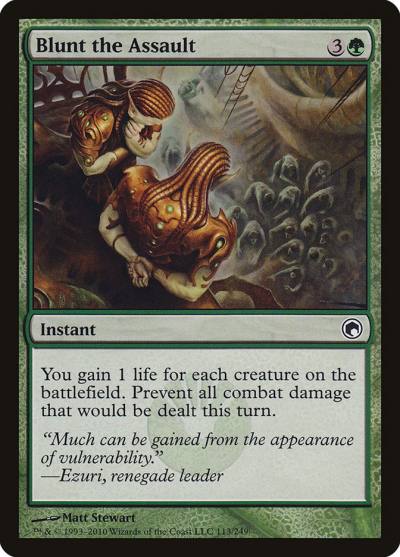 Blunt the Assault SOM-113 Scars of Mirrodin Magic card