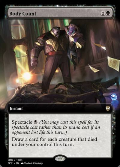 Body Count PRM-99893 Magic Online Promos Magic card
