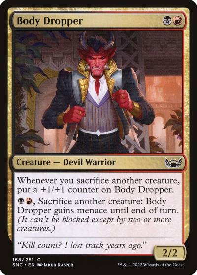 Body Dropper 168 Streets of New Capenna Magic card