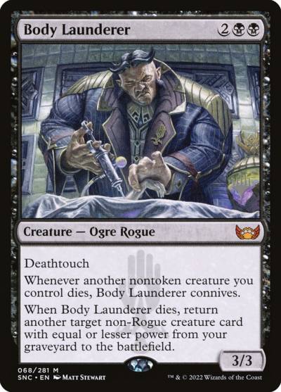 Body Launderer PSNC-68P Streets of New Capenna Promos Magic card