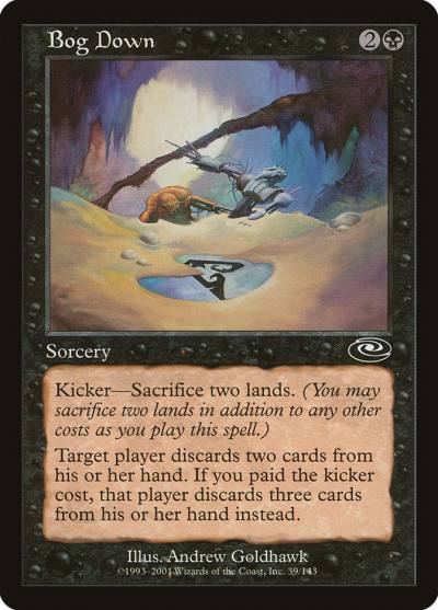 Bog Down PLS-39 Planeshift Magic card