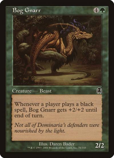 Bog Gnarr 76 Apocalypse Magic card