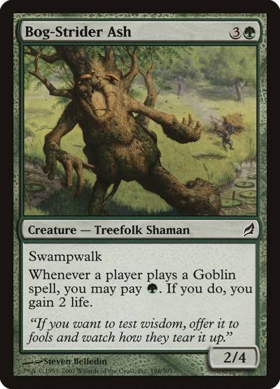 Bog-Strider Ash 198 Lorwyn Magic card