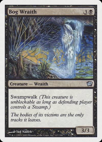 Bog Wraith 9ED-117 Ninth Edition Magic card