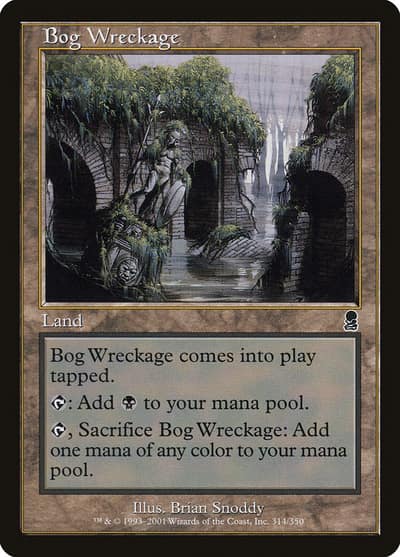 Bog Wreckage ODY-314 Odyssey Magic card