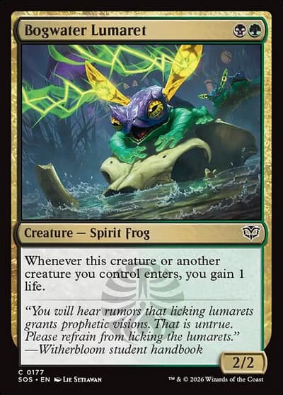 Bogwater Lumaret 177 Secrets of Strixhaven Magic card