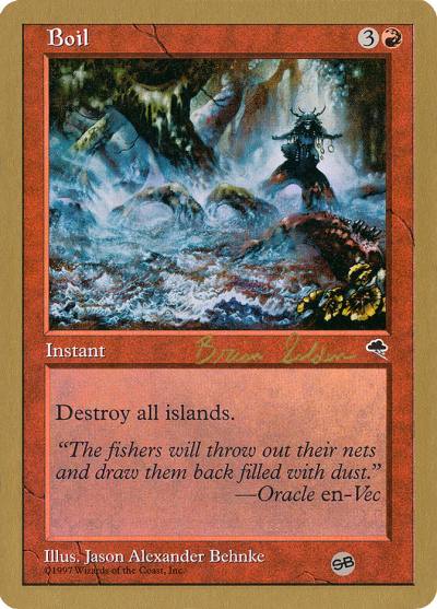Boil WC98-BS165SB World Championship Decks 1998 Magic card