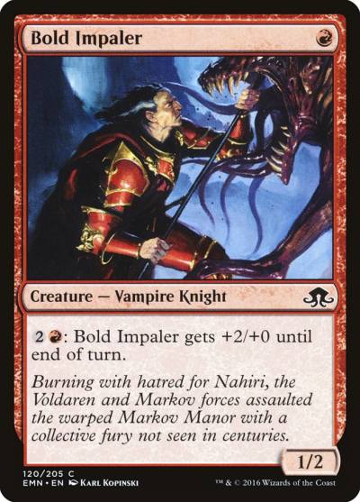 Bold Impaler 120 Eldritch Moon Magic card