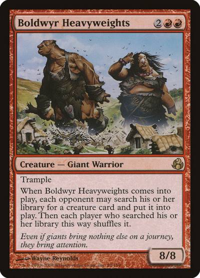 Boldwyr Heavyweights MOR-85 Morningtide Magic card