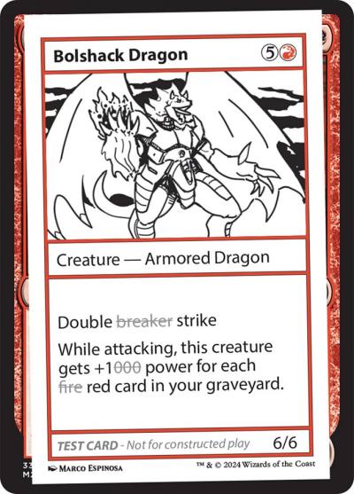 Bolshack Dragon MB2-558 Mystery Booster 2 Magic card