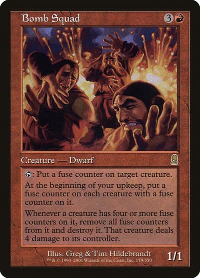 Bomb Squad ODY-179 Odyssey Magic card