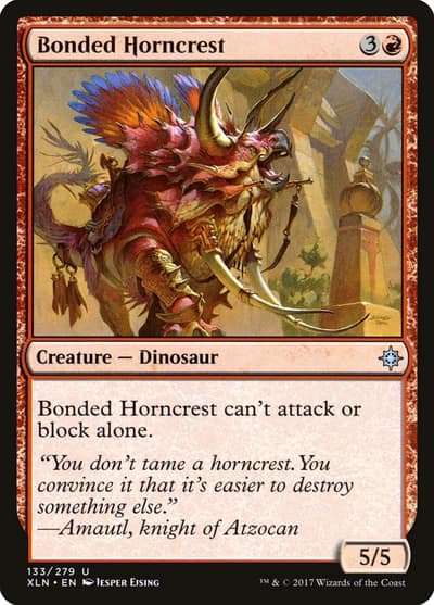 Bonded Horncrest 133 Ixalan Magic card