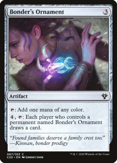 Bonder's Ornament C20-67 Commander 2020 Magic card