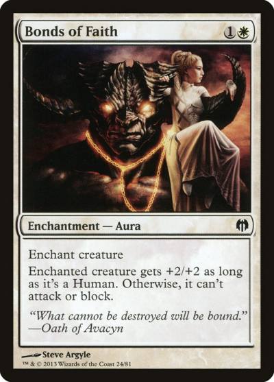 Bonds of Faith DDL-24 Duel Decks: Heroes vs. Monsters Magic card