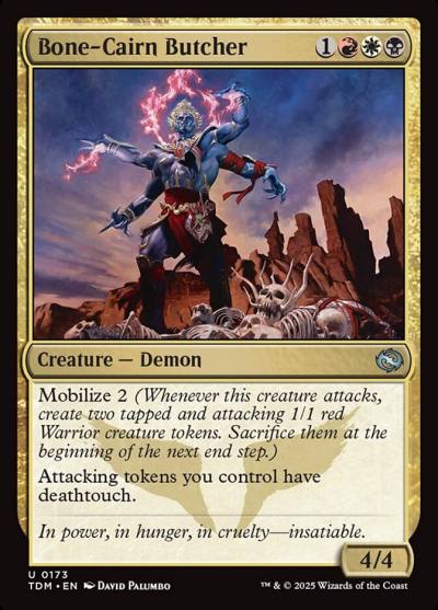 Bone-Cairn Butcher 173 Tarkir: Dragonstorm Magic card