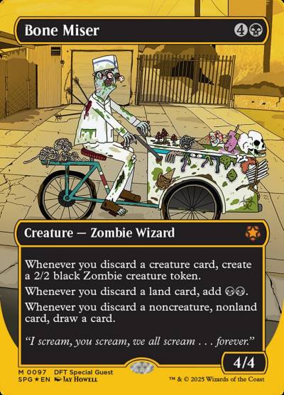 Bone Miser SPG-97 Special Guests Magic card