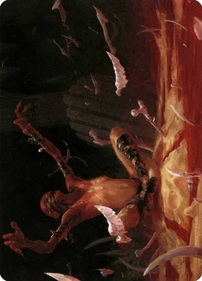 Bone Shards // Bone Shards AMH2-27 Modern Horizons 2 Art Series Magic card