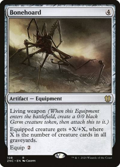 Bonehoard ZNC-108 Zendikar Rising Commander Magic card