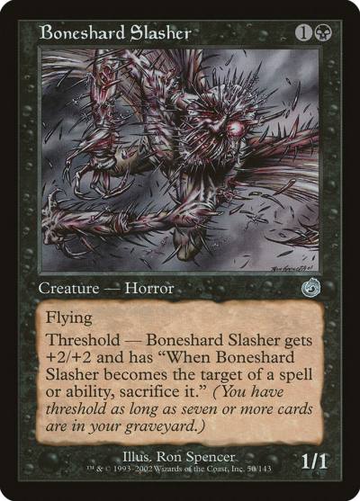 Boneshard Slasher 50 Torment Magic card
