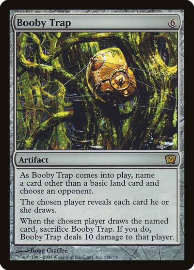 Booby Trap 9ED-289STAR Ninth Edition Magic card