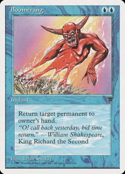 Boomerang CHR-16 Chronicles Magic card
