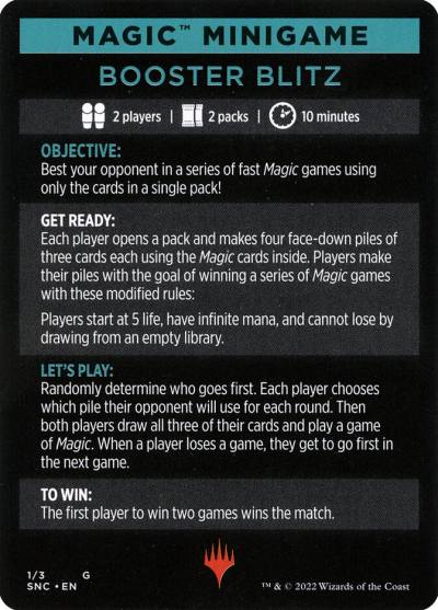 Booster Blitz