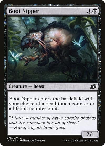 Boot Nipper 76 Ikoria: Lair of Behemoths Magic card
