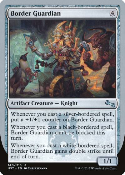 Border Guardian 140 Unstable Magic card