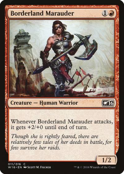 Borderland Marauder W16-11 Welcome Deck 2016 Magic card