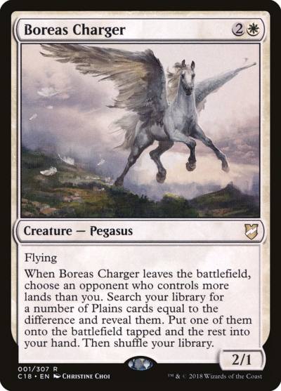 Boreas Charger C18-1 Commander 2018 Magic card