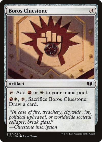 Boros Cluestone C15-246 Commander 2015 Magic card