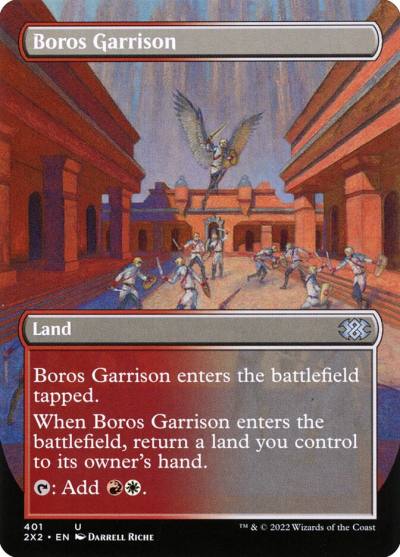 Boros Garrison 2X2-401 Double Masters 2022 Magic card