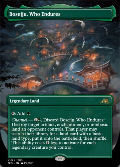 Boseiju, Who Endures PRM-98135 Magic Online Promos Magic card