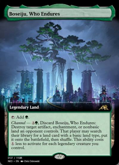 Boseiju, Who Endures PRM-98137 Magic Online Promos Magic card