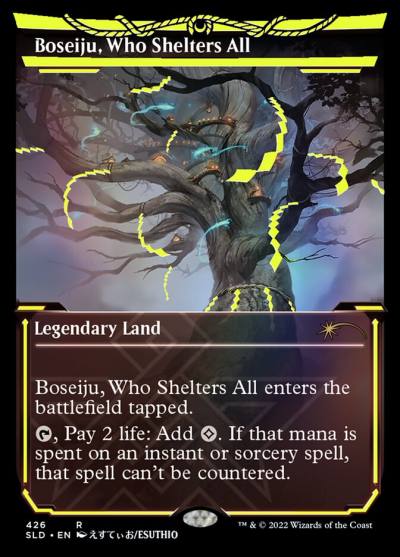 Boseiju, Who Shelters All SLD-426 Secret Lair Drop Magic card
