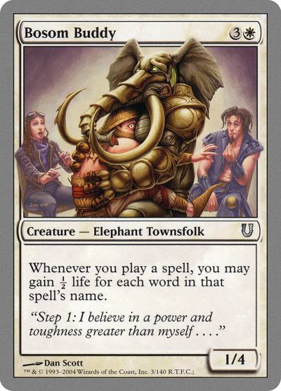 Bosom Buddy 3 Unhinged Magic card