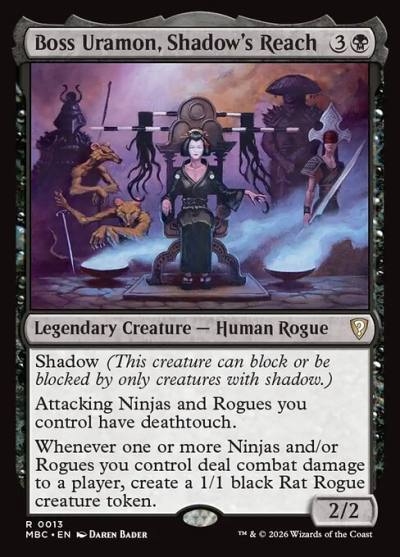 Boss Uramon, Shadow's Reach MBC-13 Mystery Booster Commander Edition Magic card