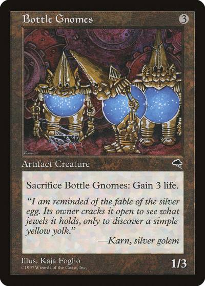 Bottle Gnomes TMP-278 Tempest Magic card